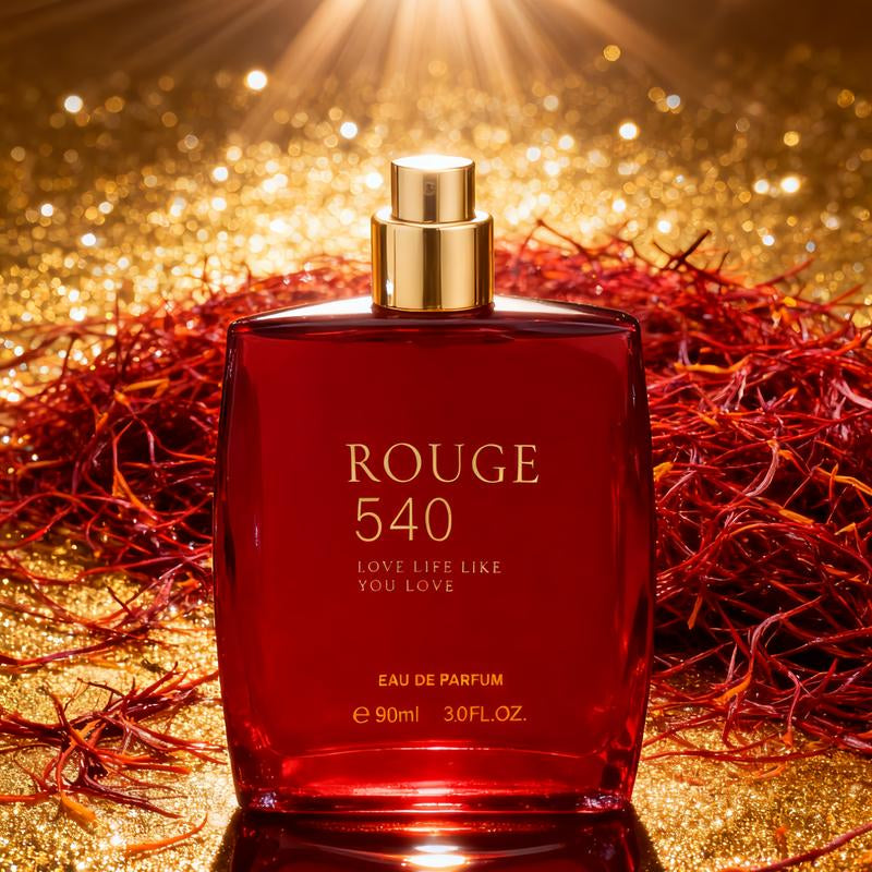 Baccarat Rouge 540 EDP | 90Ml with Iconic Red Crystal & Diamond Cap | an Opulent & Long-Lasting Long Lasting Women Perfumes Cologne Lush Body Spray