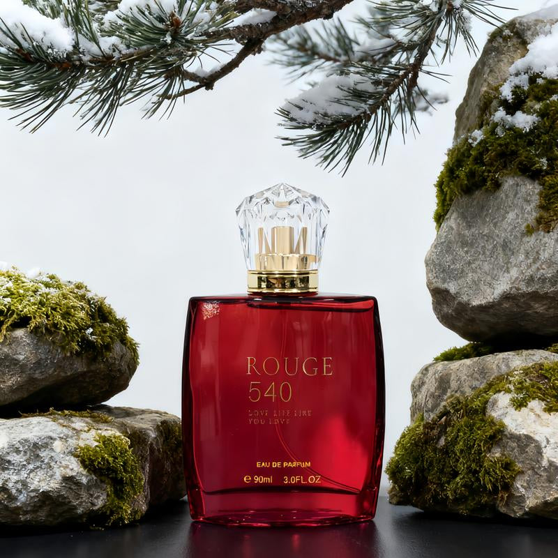 Baccarat Rouge 540 EDP | 90Ml with Iconic Red Crystal & Diamond Cap | an Opulent & Long-Lasting Long Lasting Women Perfumes Cologne Lush Body Spray