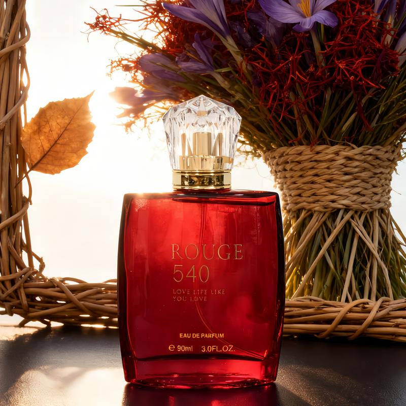 Baccarat Rouge 540 EDP | 90Ml with Iconic Red Crystal & Diamond Cap | an Opulent & Long-Lasting Long Lasting Women Perfumes Cologne Lush Body Spray